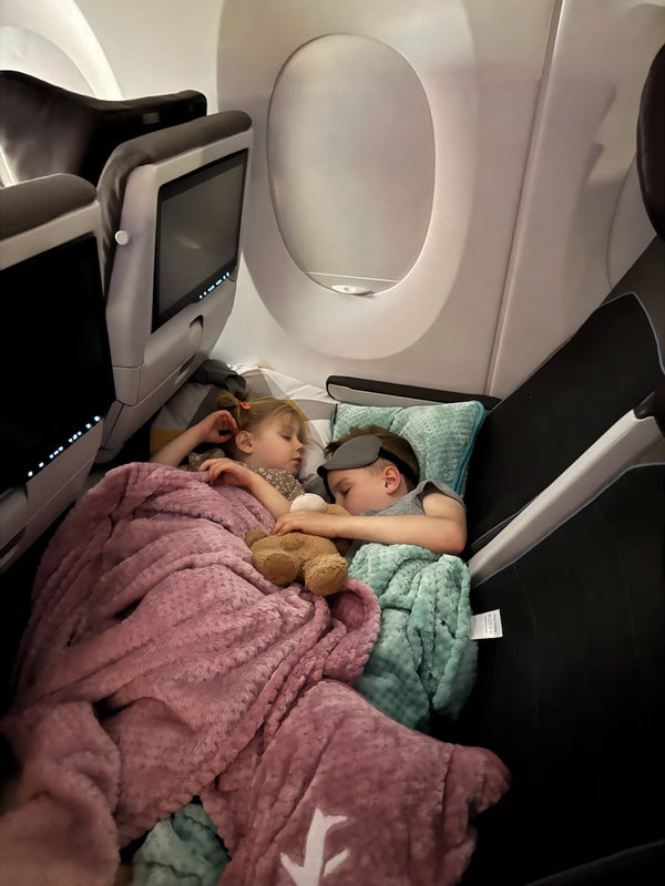 Overnight Flight Sleep Essentials for Kids (After a 14-Hour Flight)