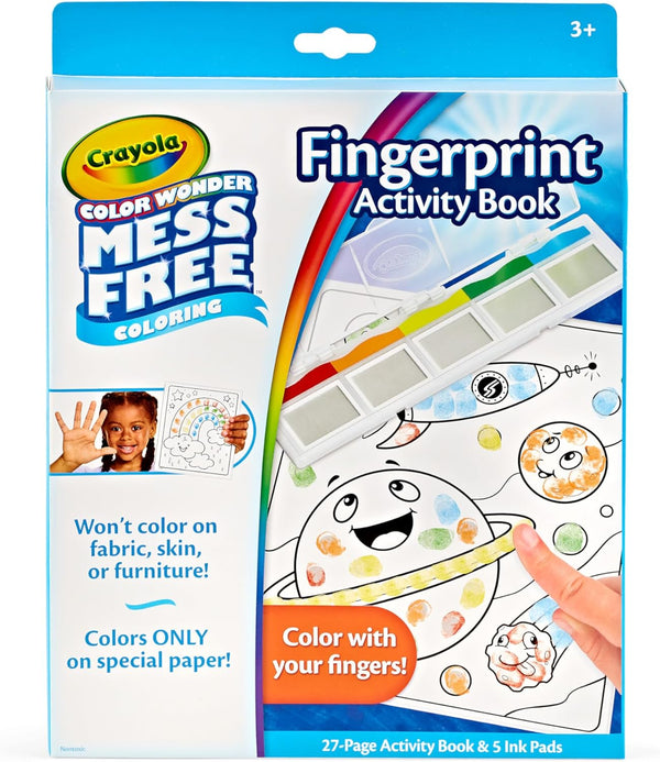 Crayola Fingerprint Activity Book