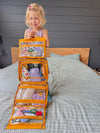 NEW! Kids Travel Activity Bag with Convertible Backpack Straps
