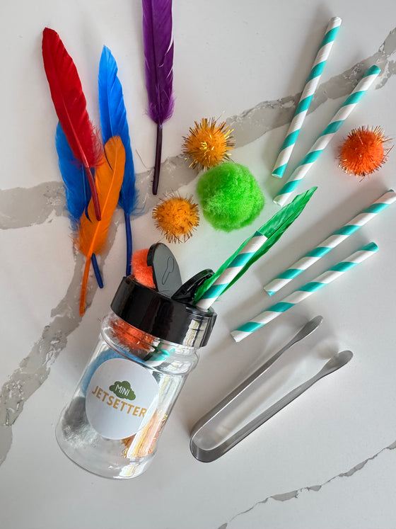 Spice Jar Pom Pom Activity