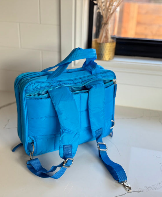 jetsetter convertible canvas backpack mini Kids Travel Activity Bag - Mini Jetsetter | Ultimate Travel Solution