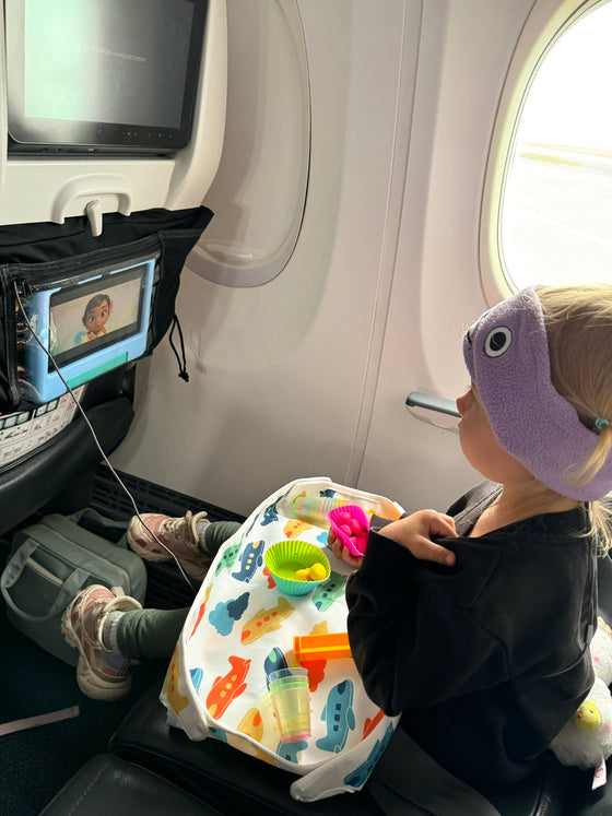 airplane travel tray cover