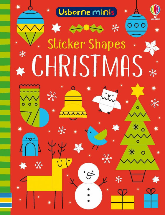 Mini Sticker Shapes Christmas Activity Book